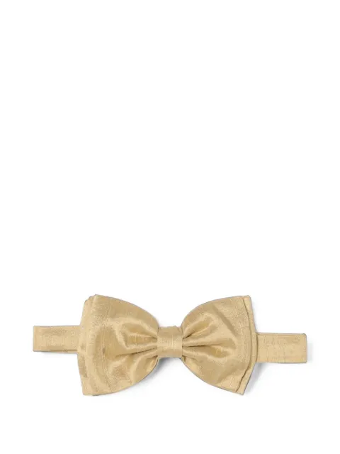 Lardini textured silk bow tie