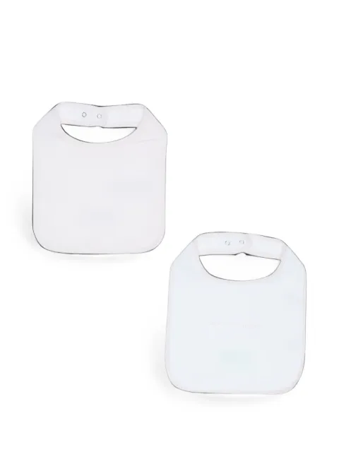Emporio Armani Kids logo-print bibs set (set of two)