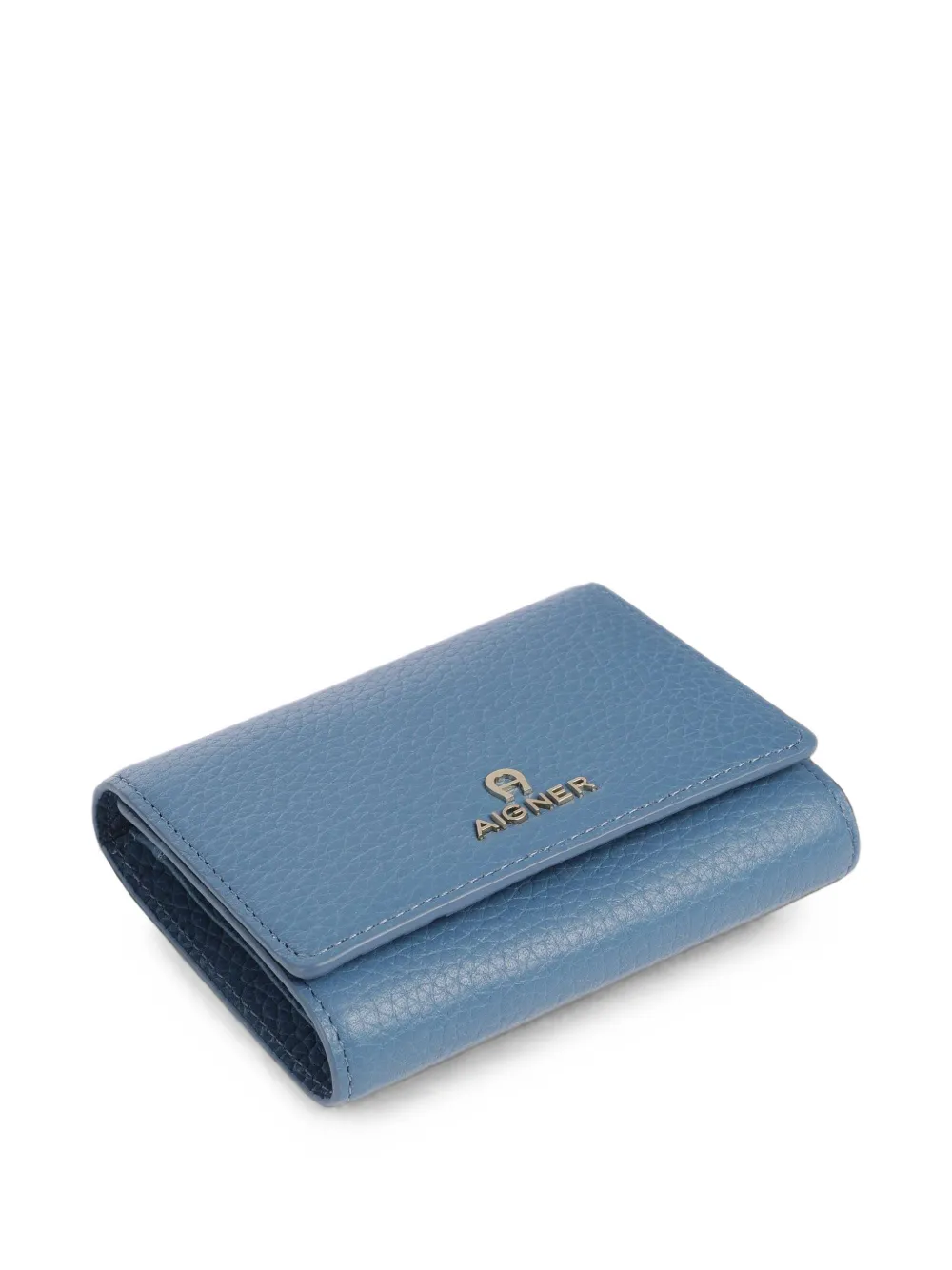 AIGNER Ivy leren portemonnee Blauw