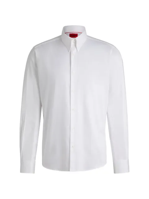 HUGO classic-collar long-sleeve shirt