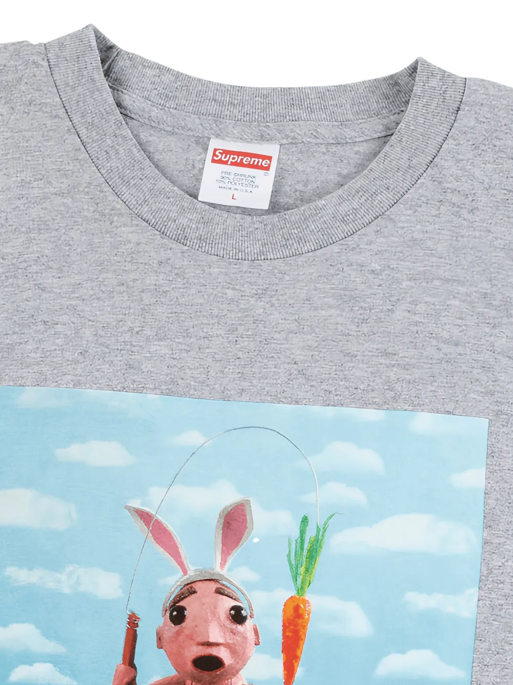 Supreme Mike Hill Runner T-shirt Grijs