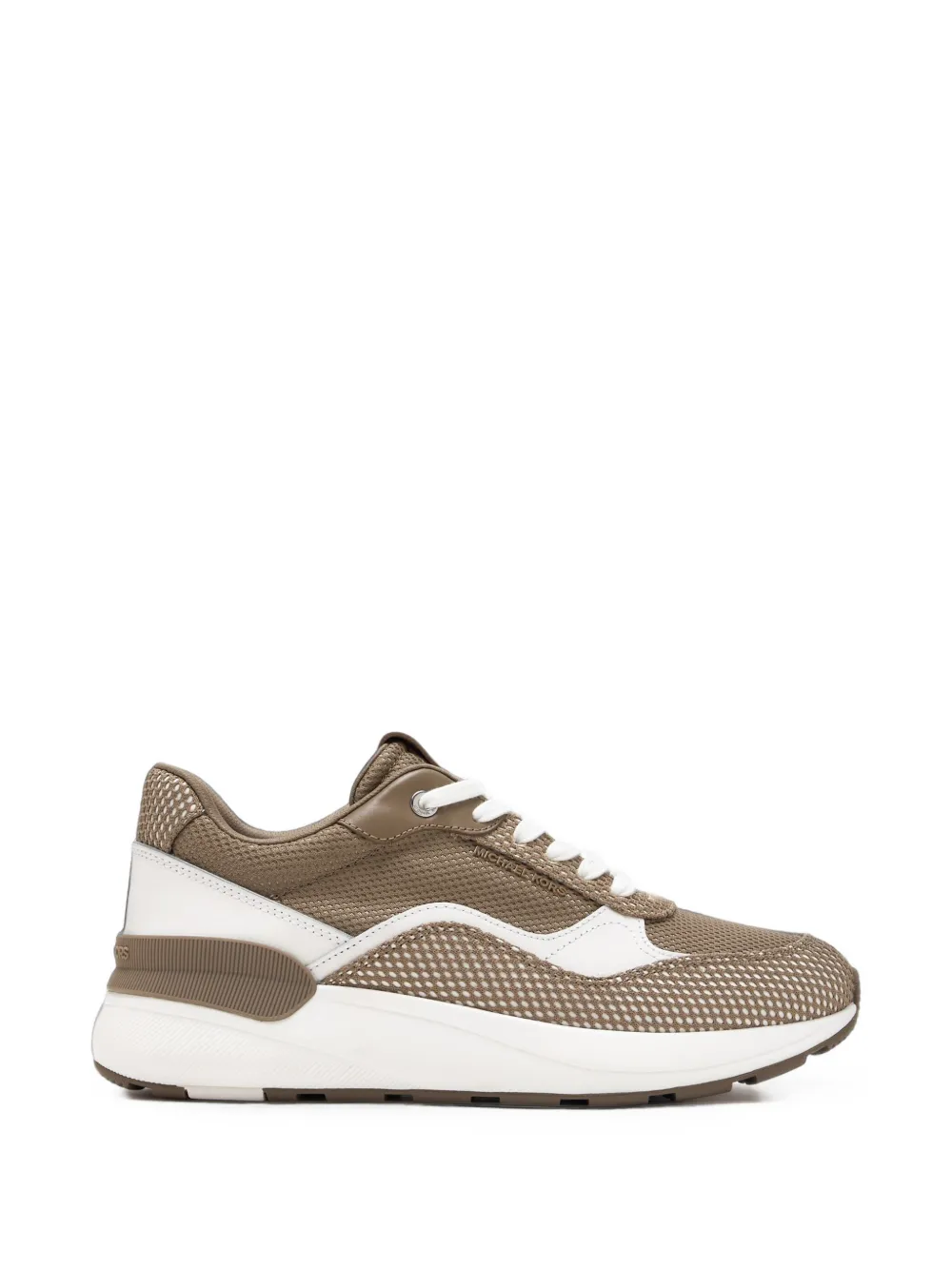 Michael Kors Trevor mesh-panel sneakers - Nude