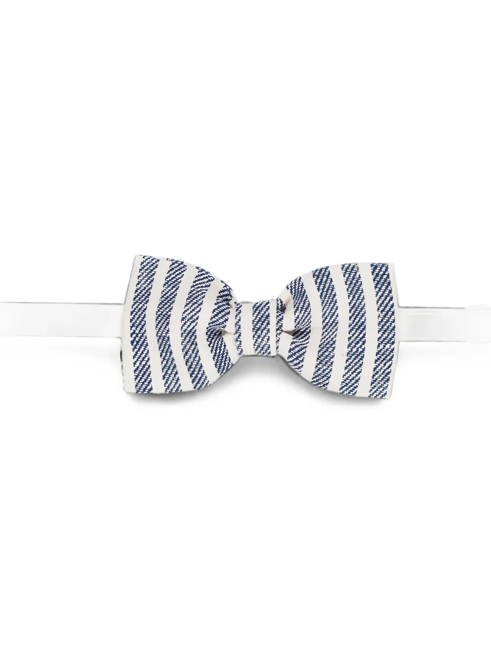 NANAN Gestreepte vlinderstrik Blauw