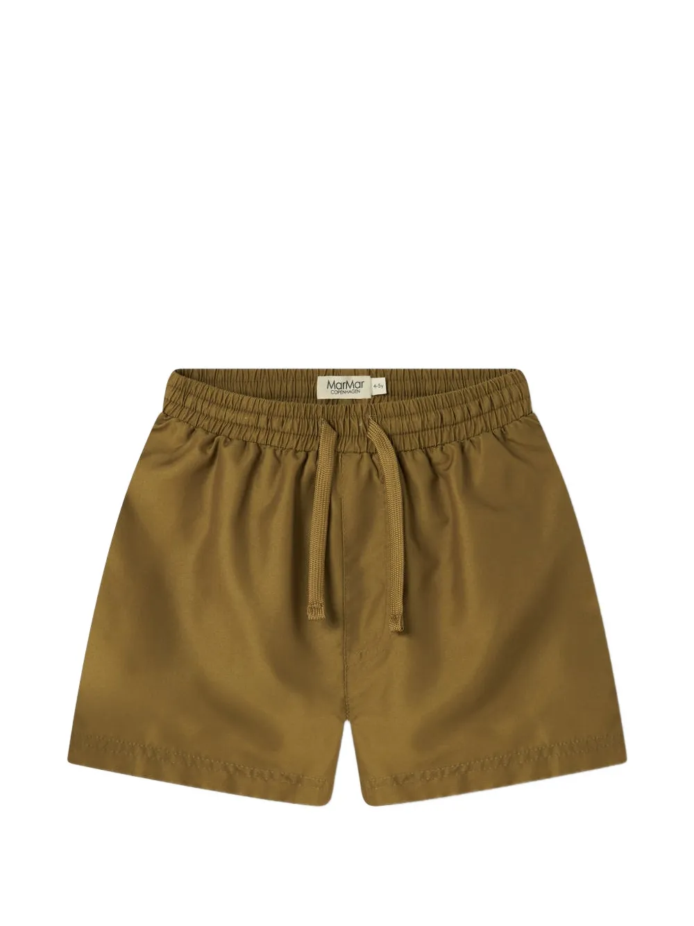 MAR MAR COPENHAGEN KIDS Swiggo drawstring elasticated shorts - Marrone
