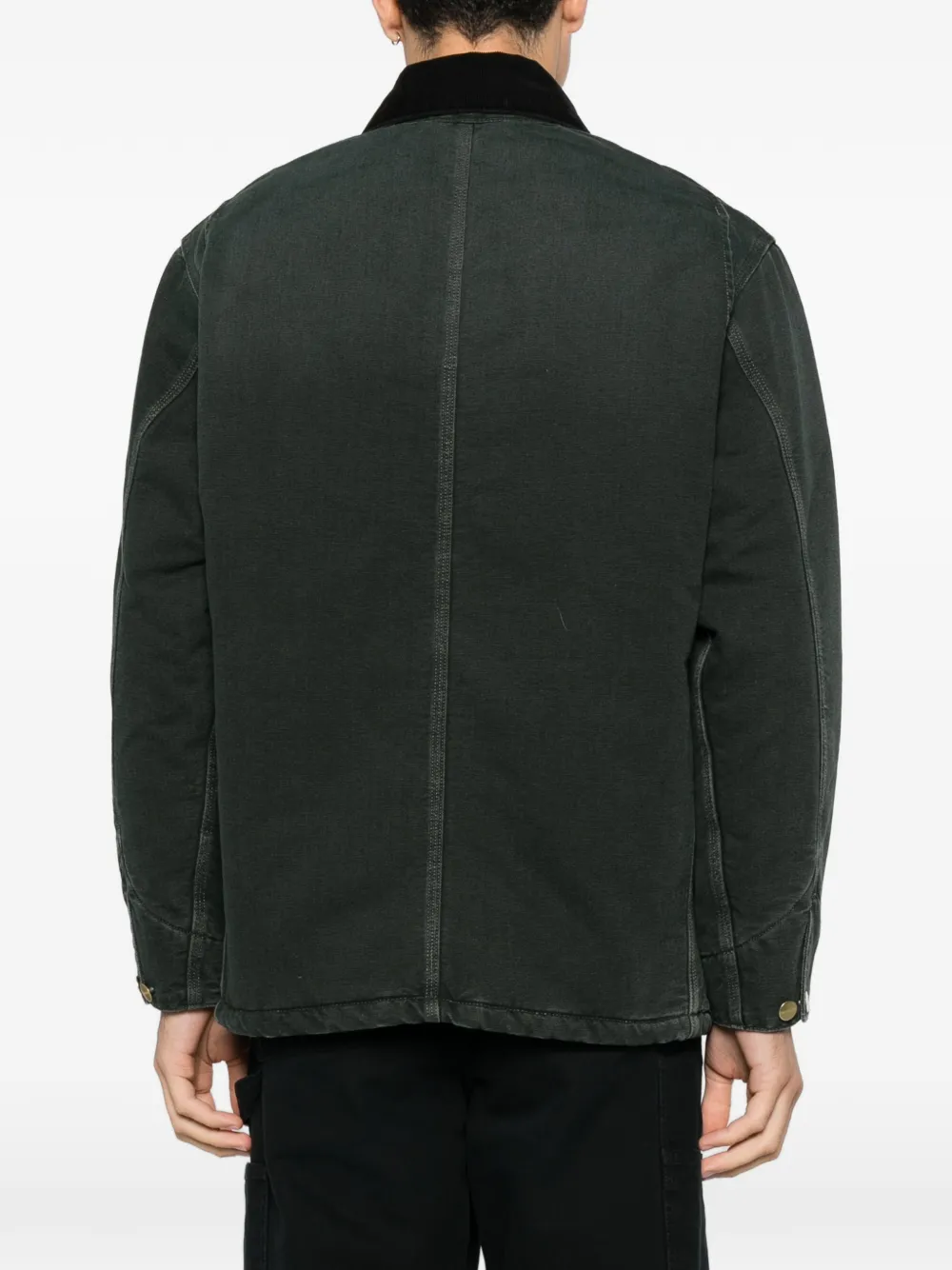 Carhartt WIP Jack met logopatch Groen