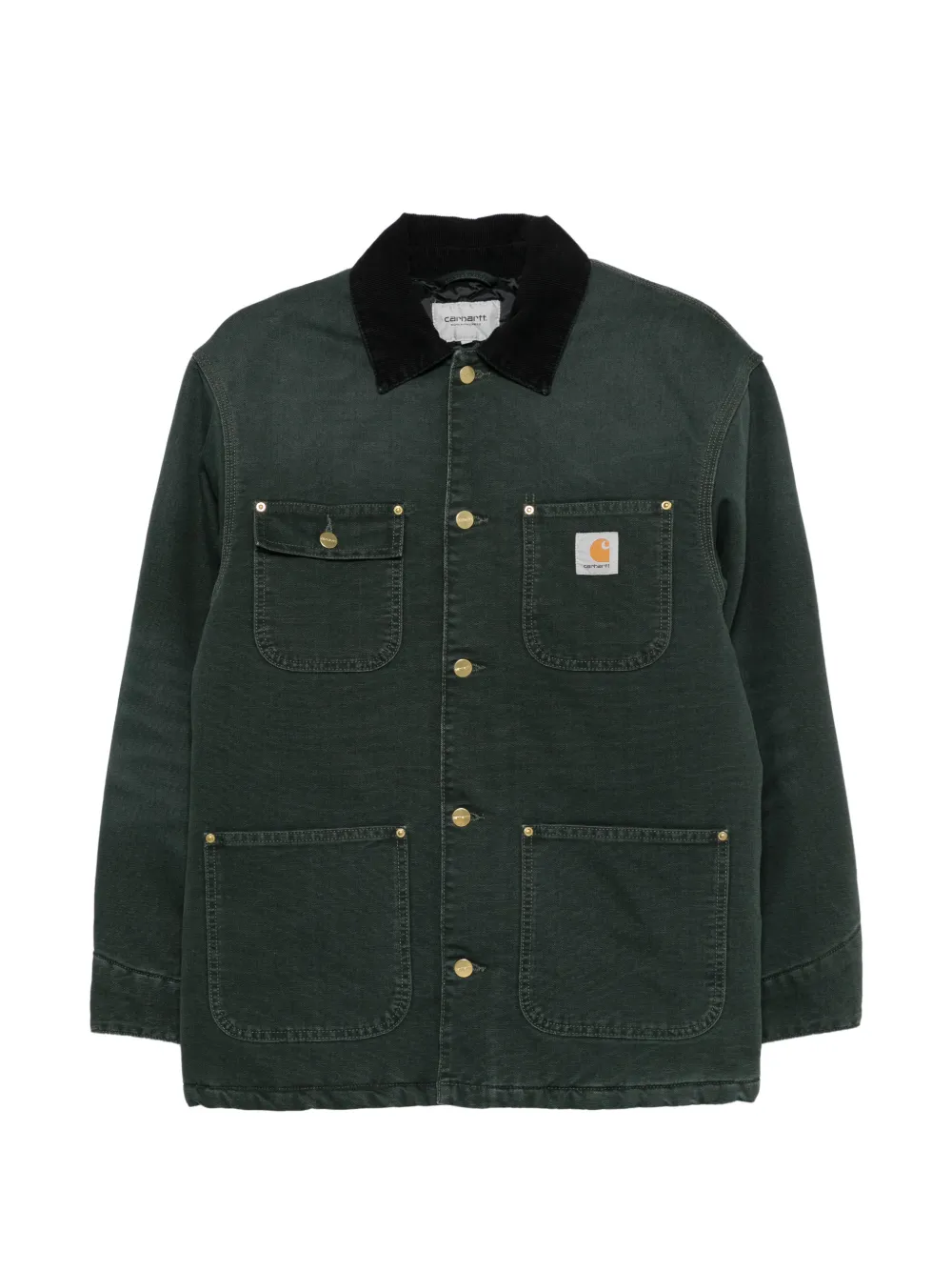 Carhartt WIP Chore logo-patch jacket · S