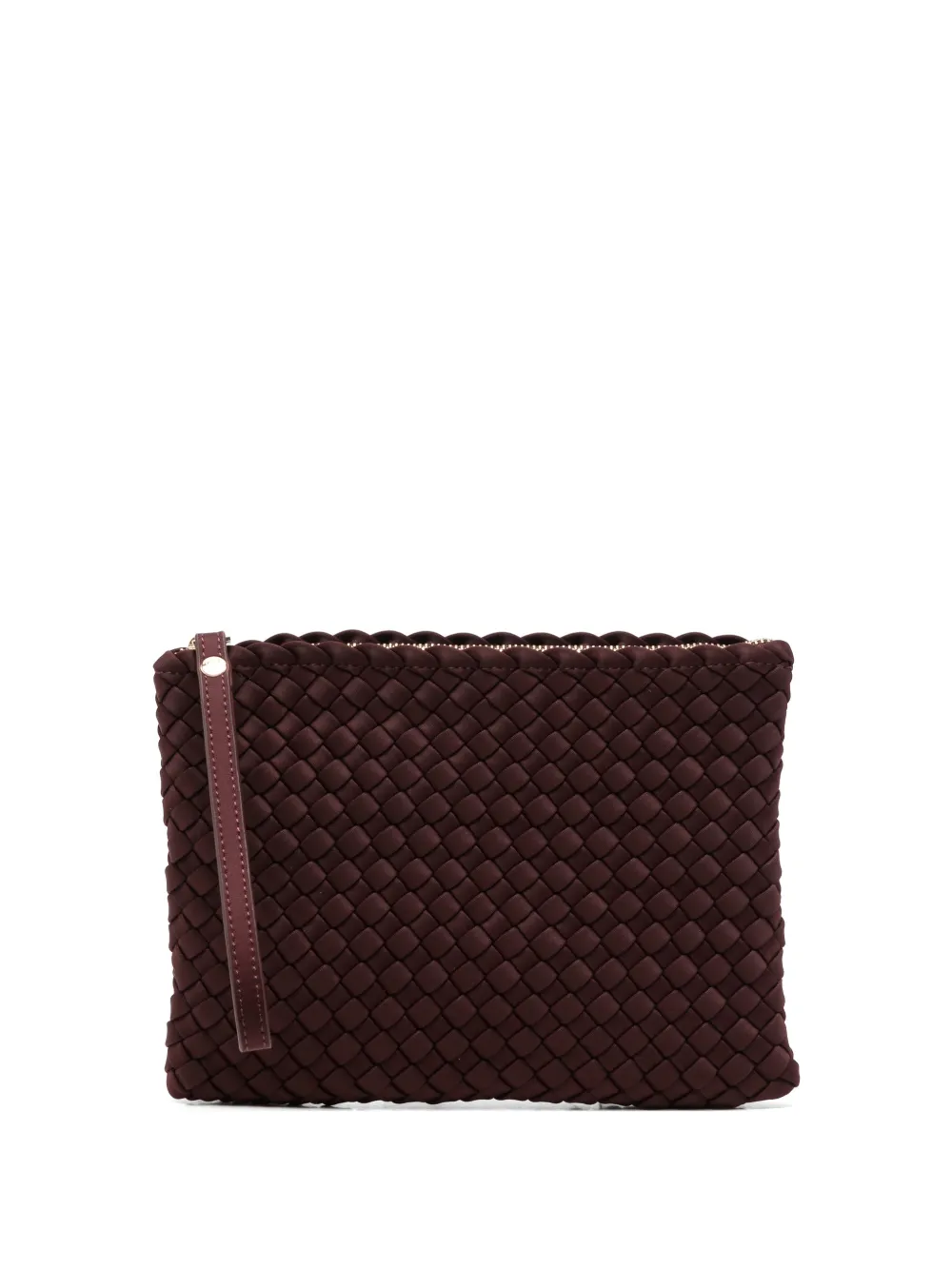 MARREA woven clutch bag - Rosso