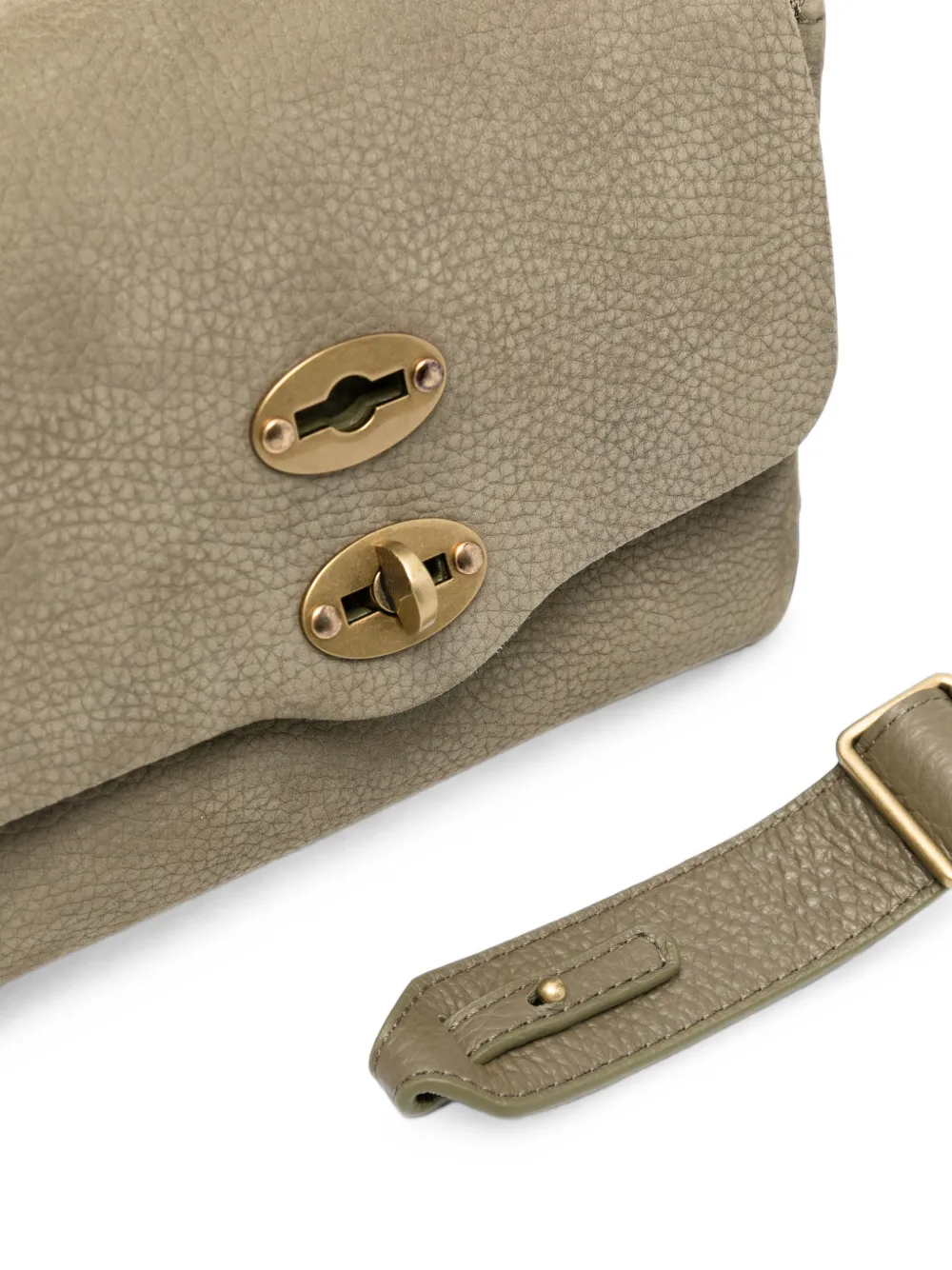 Zanellato Baby Postina mini-tas verfraaid met studs Groen