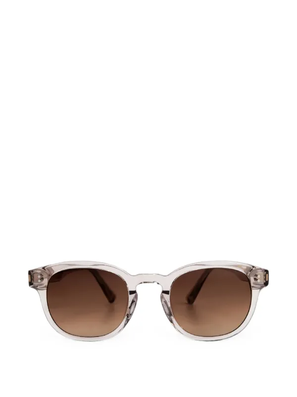 MESSYWEEKEND Bille Round-frame Sunglasses in Pink