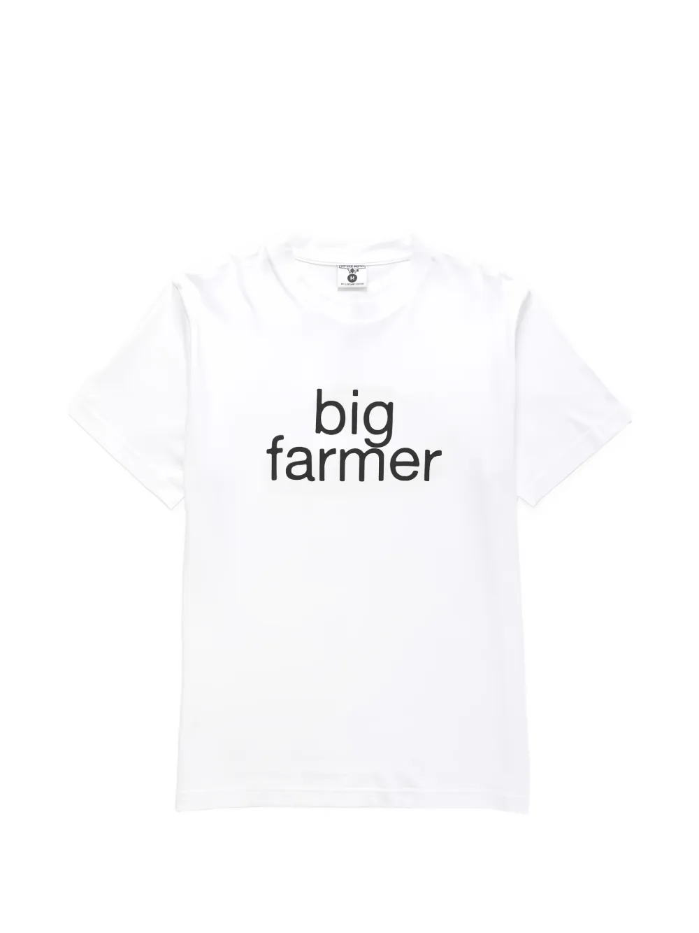 Service Works Big Farmer slogan-print T-shirt