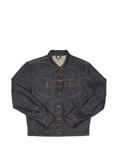 Nudie Jeans Conny contrast-stitch denim jacket