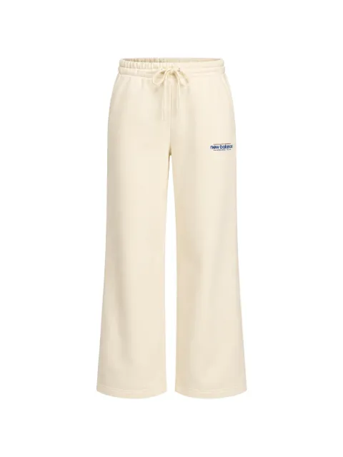 New Balance logo-print track pants