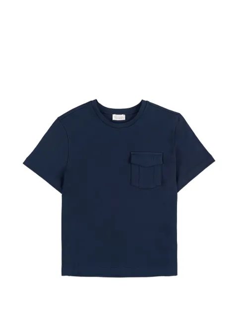 NANAN playera con bolsillo en el pecho