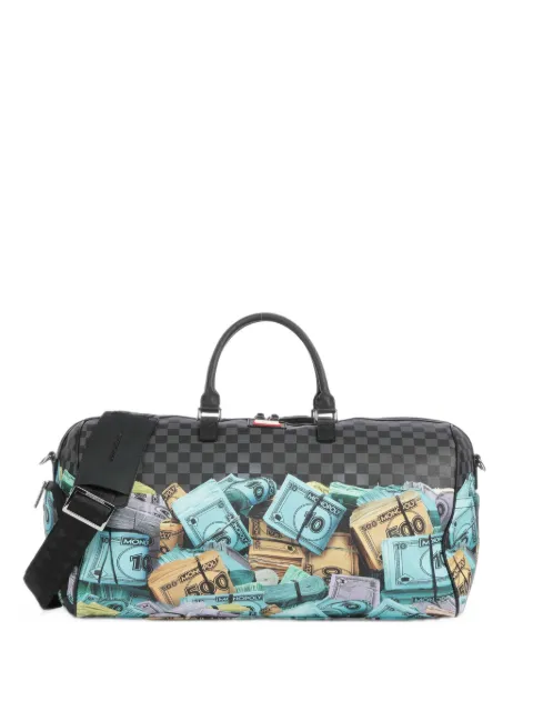 Sprayground x Monopoly graphic-print checkered holdall
