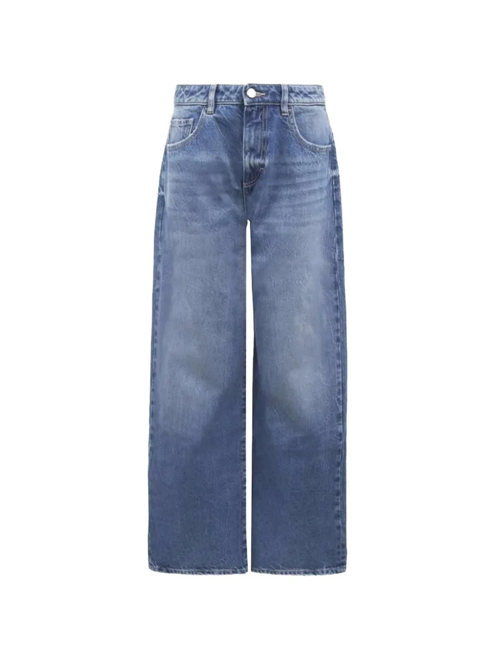 ICON DENIM Bea wide-leg jeans - Blu