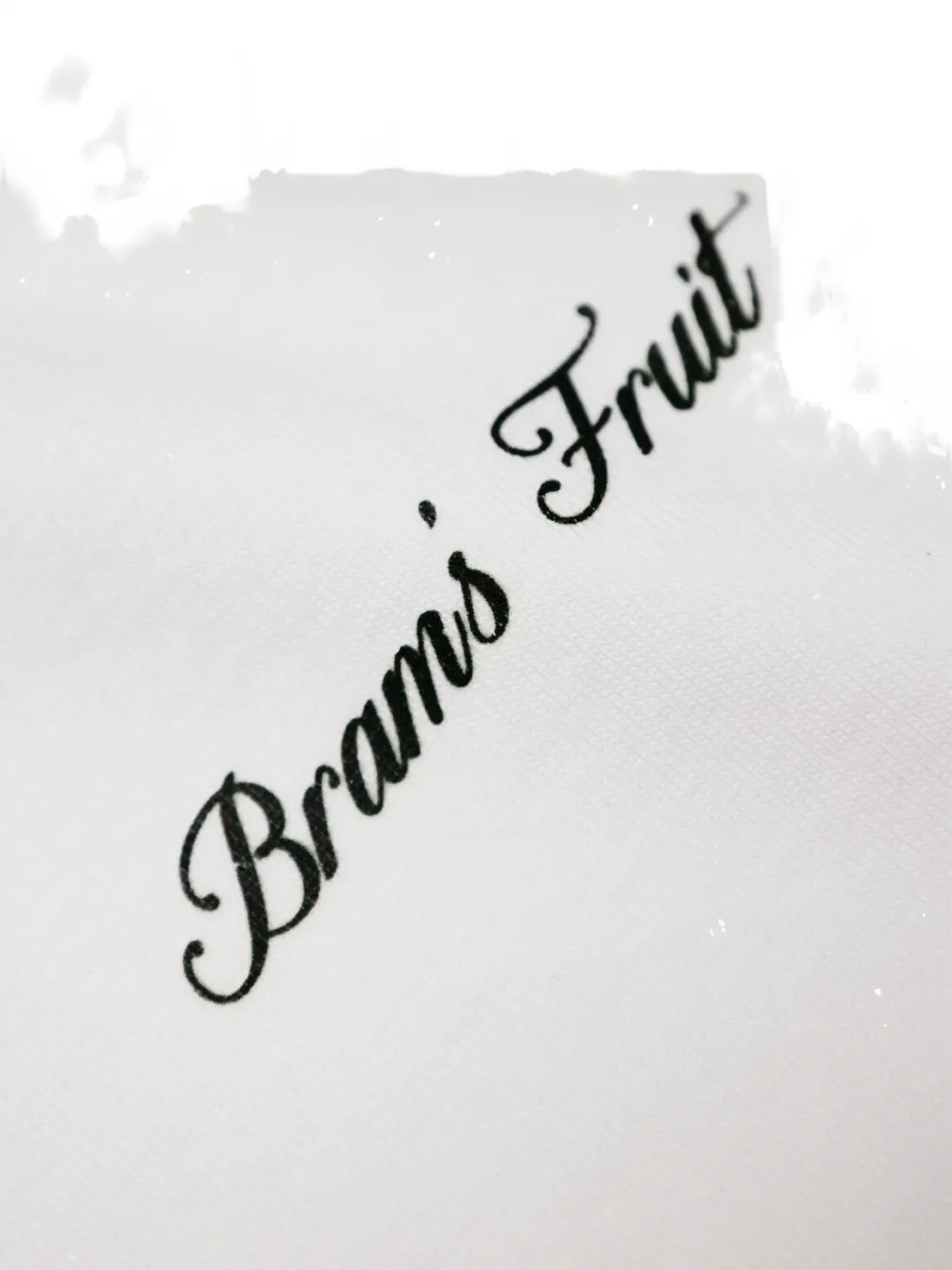 Bram s Fruit Gardening Kit T-shirt met grafische print en logo-print Wit