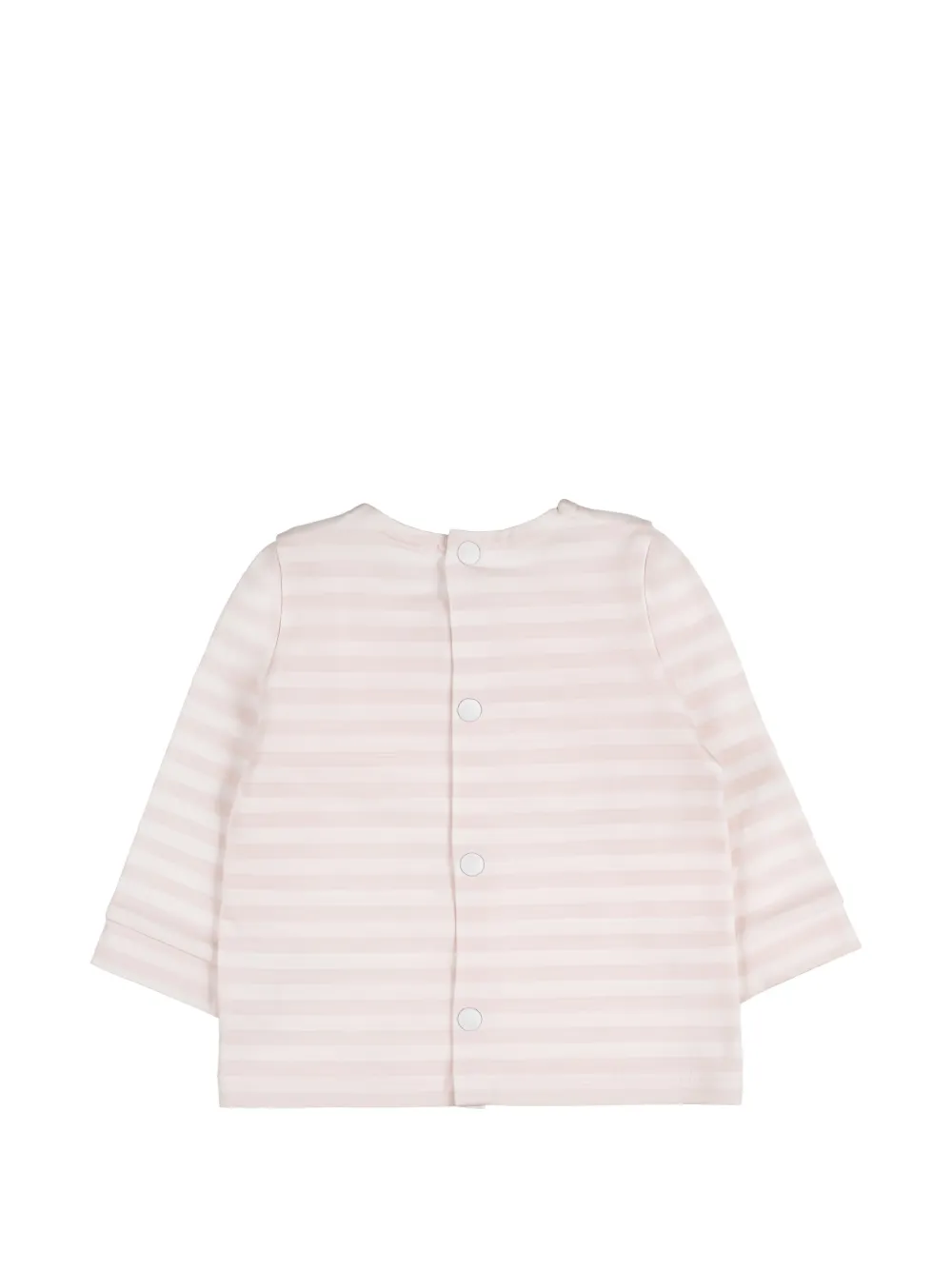 NANAN Tweedelige gestreepte pyjamaset met strikdetail Roze