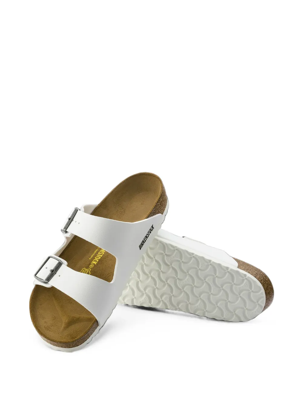 Birkenstock Arizona buckle-fastening sandals Wit