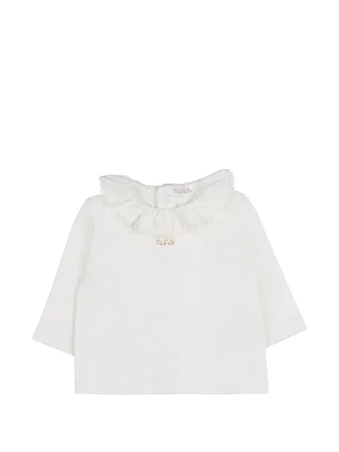 NANAN ruffled lace-trim pyjamas