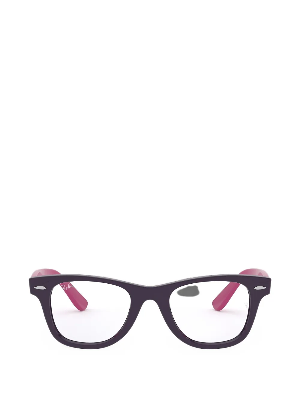 RAY-BAN JUNIOR Wayfarer square-frame glasses - Violett