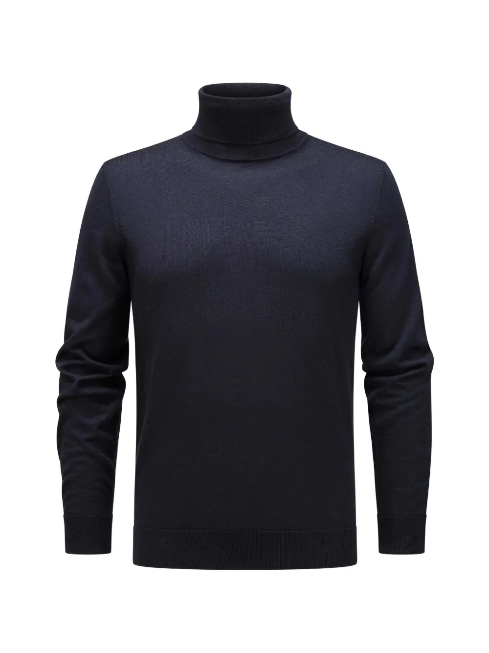 Zegna roll-neck knitted sweater - Blau