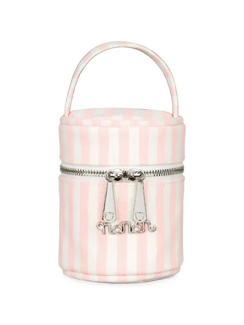 NANAN striped canvas pacifier holder