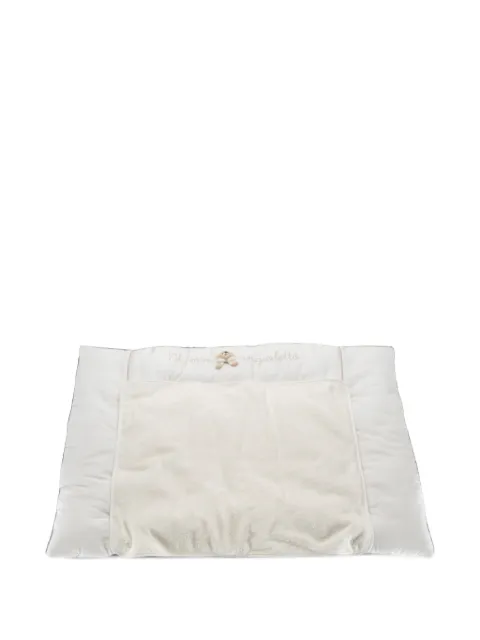 NANAN Bianca Tato-embroidered changing mat