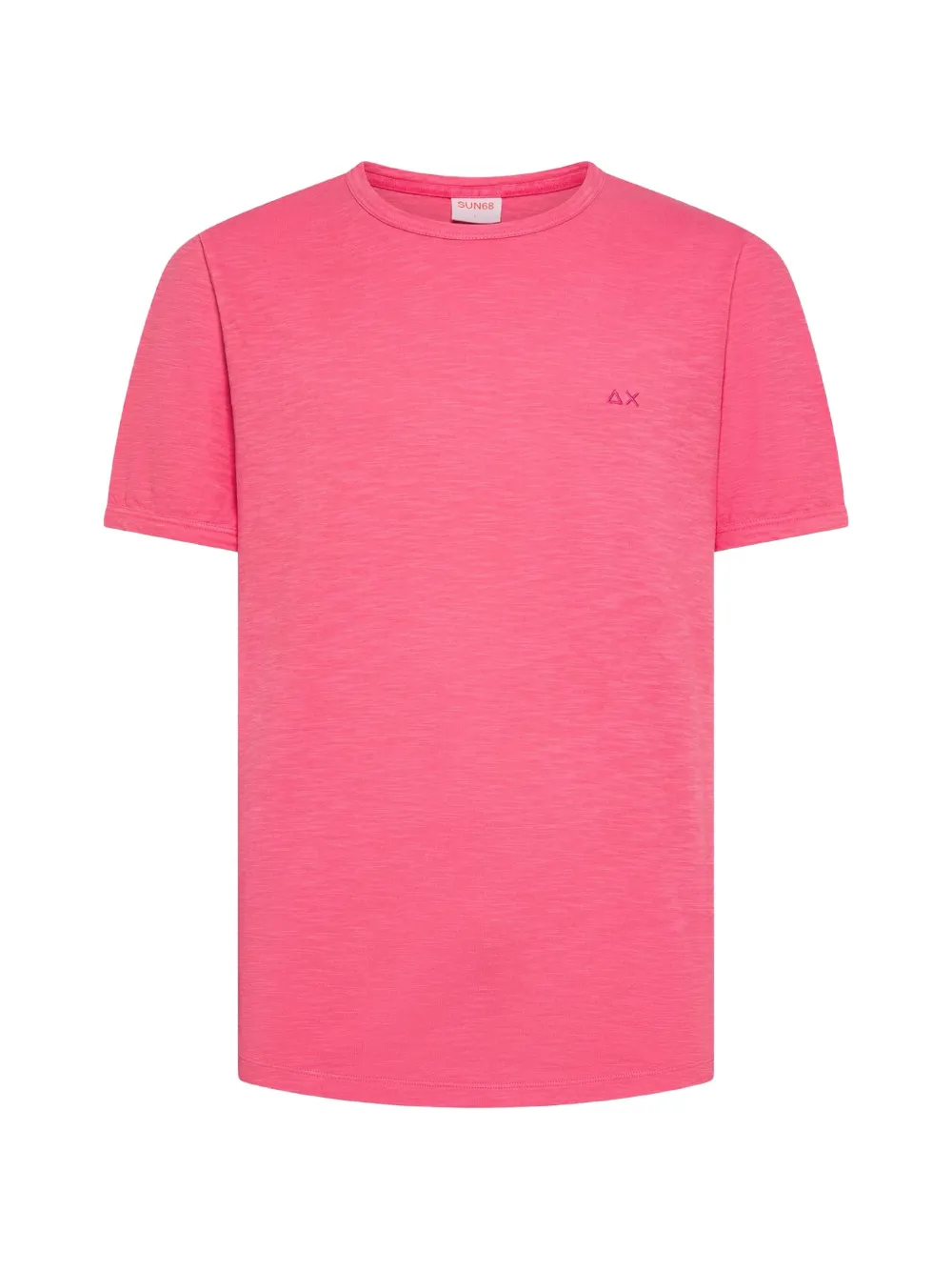 Sun68 embroidered-logo T-shirt - Rosa