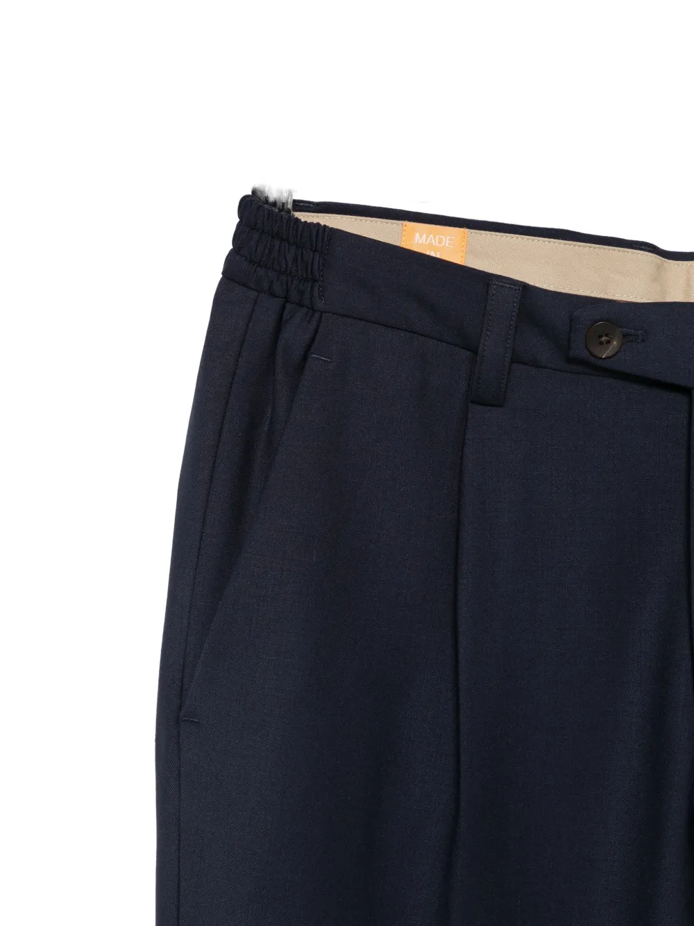 Alpha Industries Wollen plooibroek Blauw
