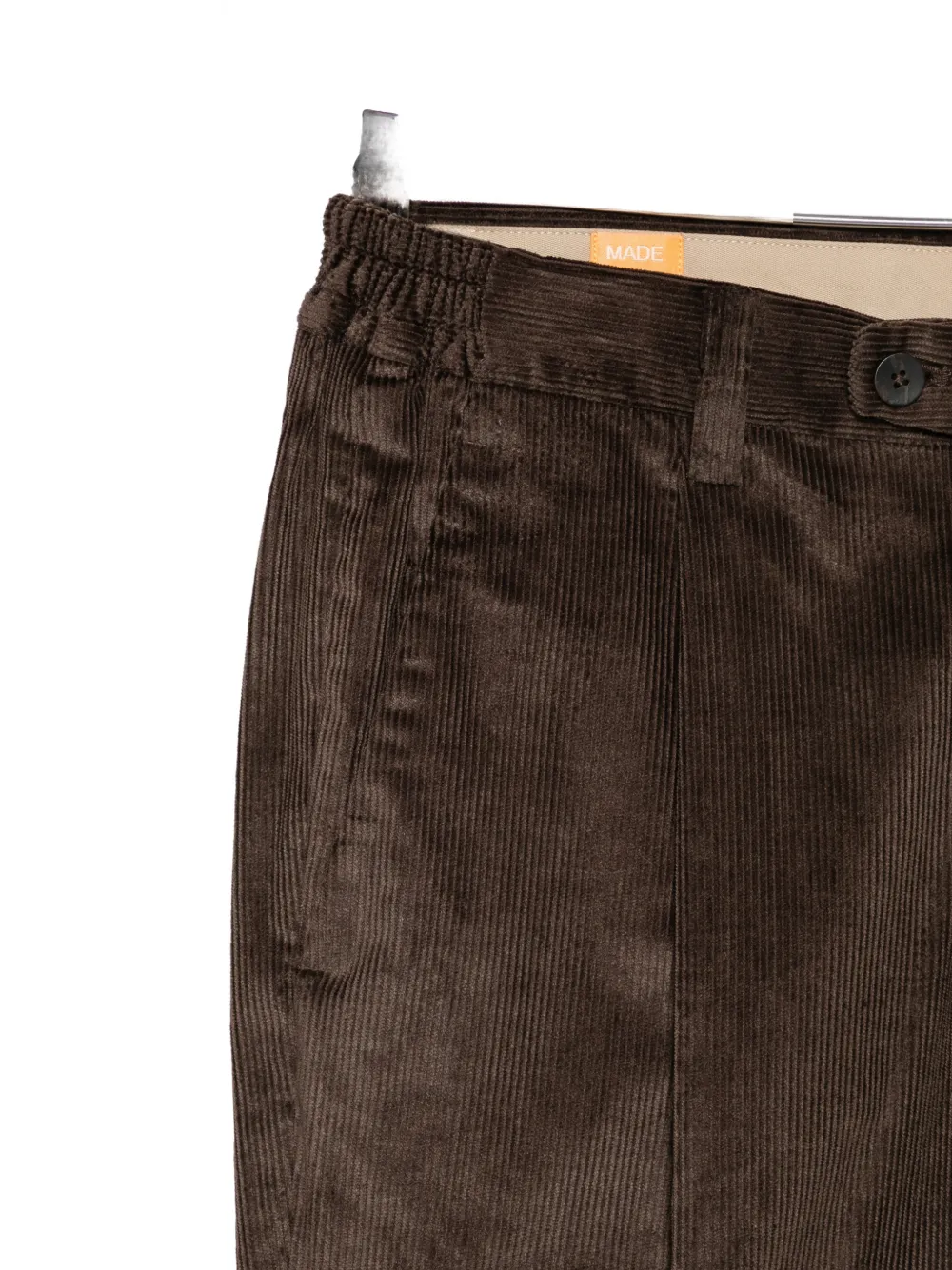 Alpha Industries Ribfluwelen plooibroek Bruin