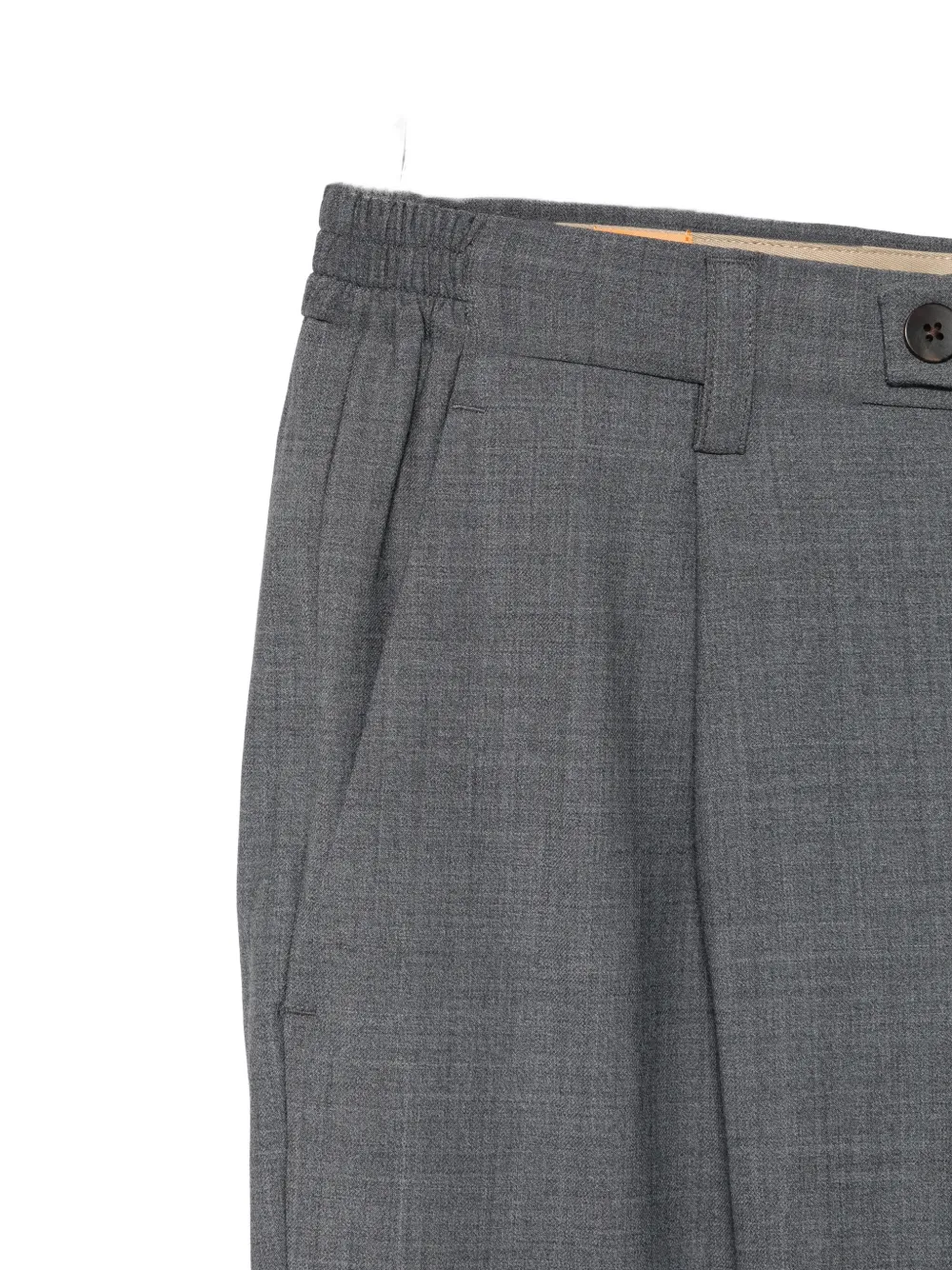 Alpha Industries Plooibroek met omgeslagen pijepn Grijs