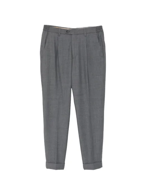 Alpha Industries pleated-front cuffed trousers