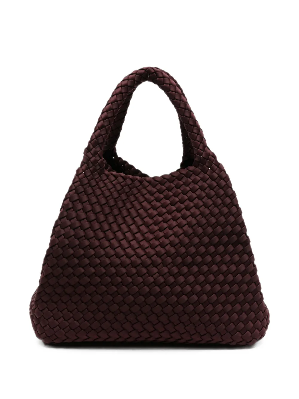 MARREA woven neoprene shoulder bag - Rosso