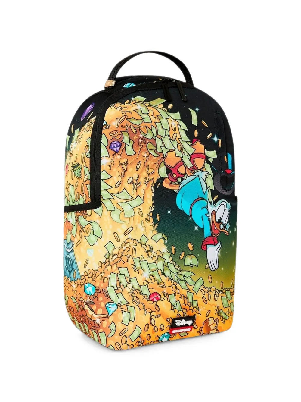 Sprayground x Disney Hokusai Money Wave rugzak Zwart