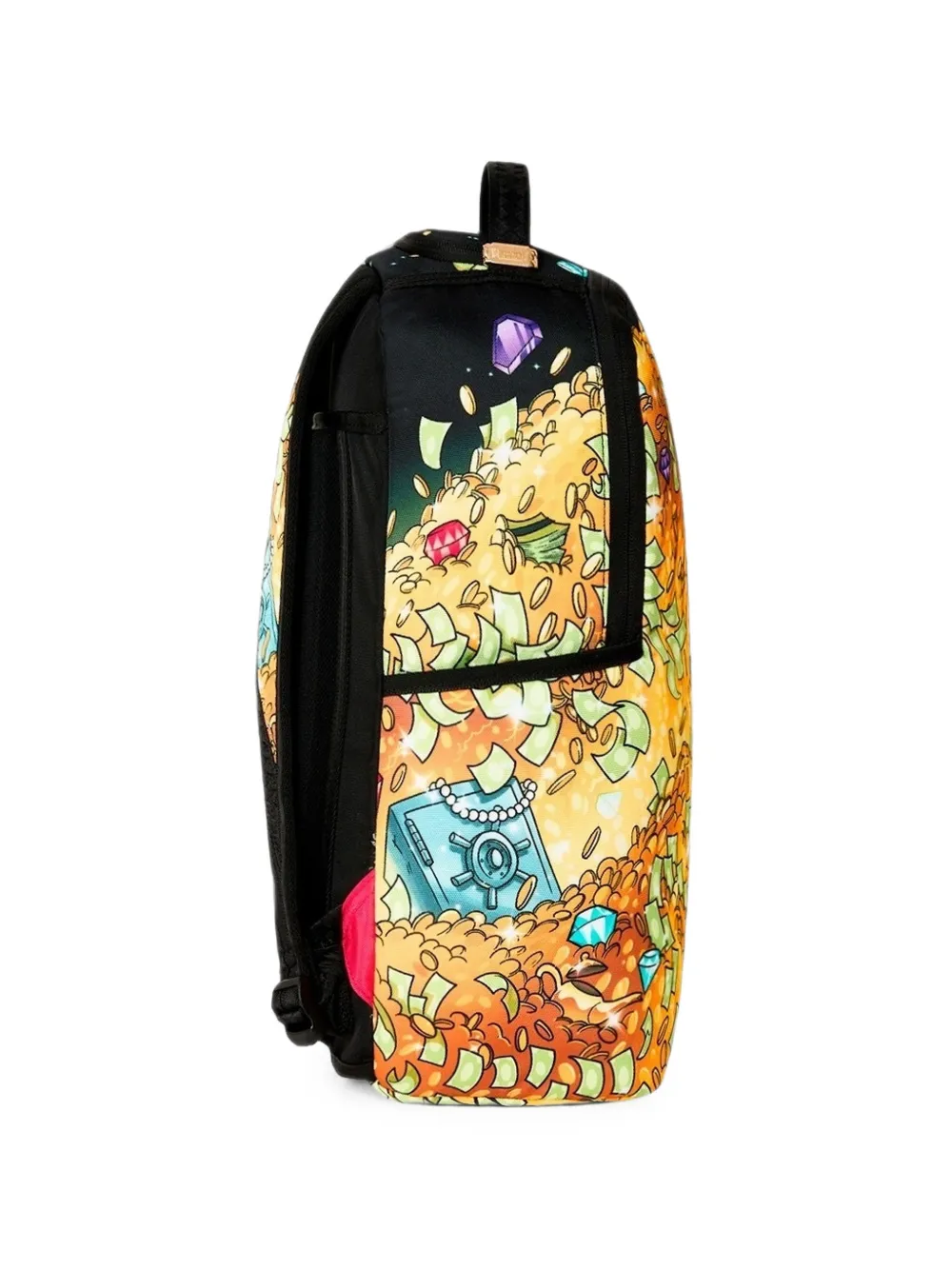 Sprayground x Disney Hokusai Money Wave rugzak Zwart