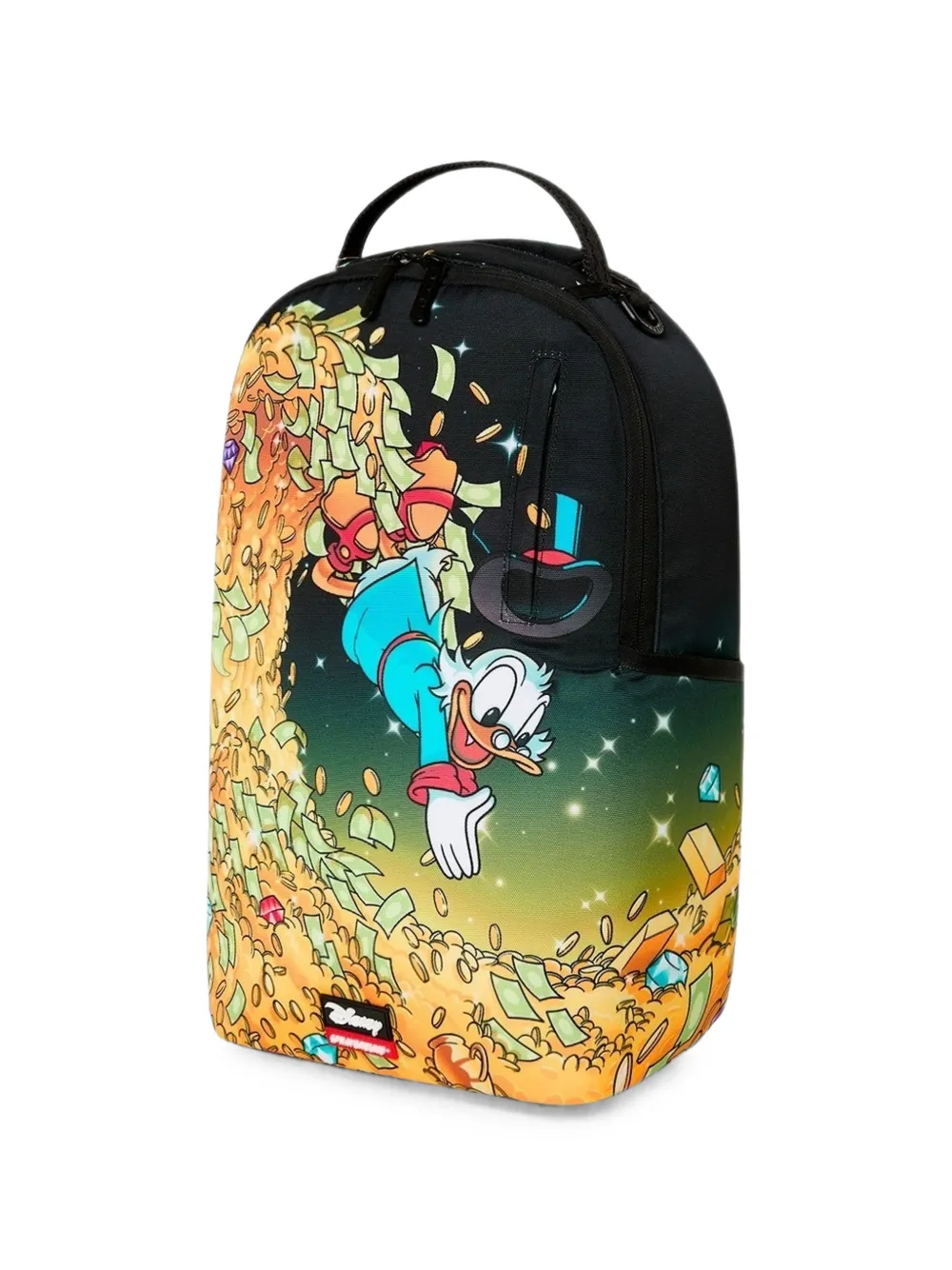 Sprayground x Disney Hokusai Money Wave rugzak Zwart
