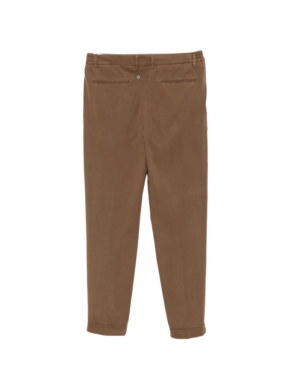 Alpha Industries Plooibroek met toelopende pijpen Bruin
