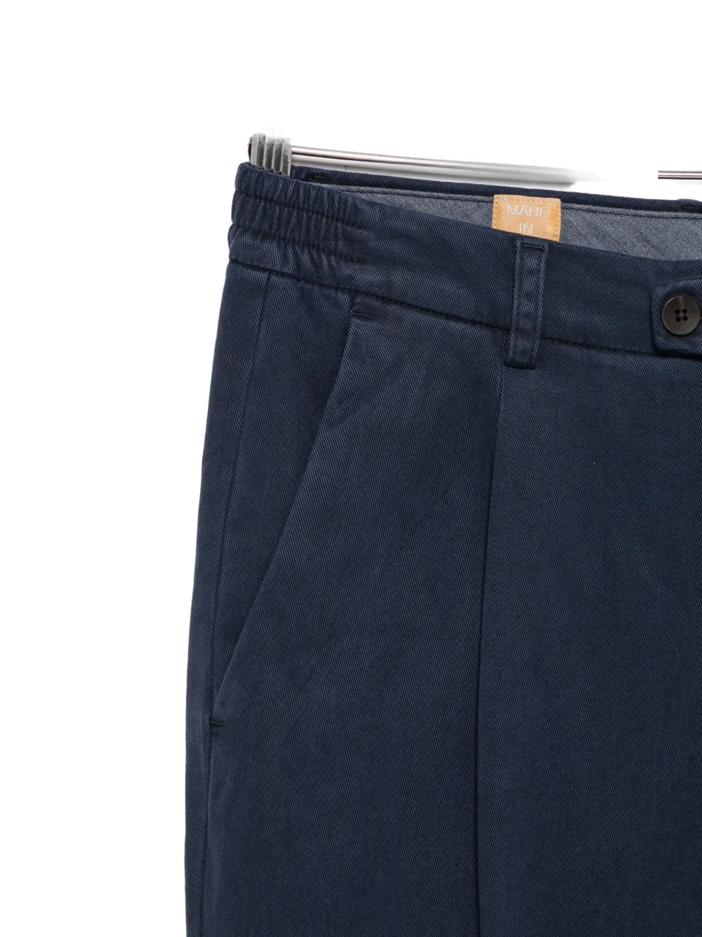 Alpha Industries pleated turn-up trousers Blauw