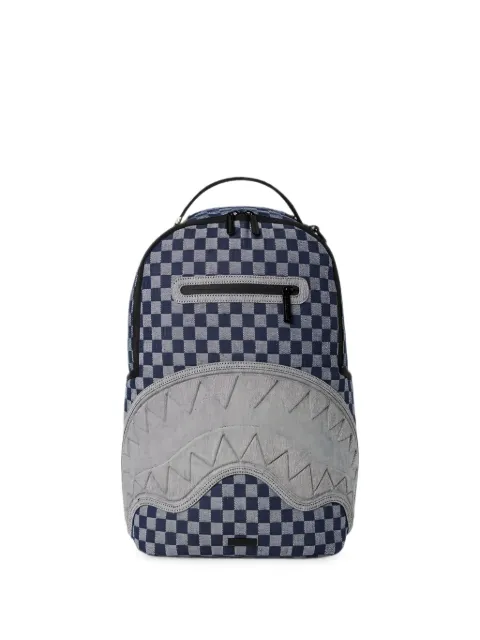 Sprayground checkered Shark Mouth backpack