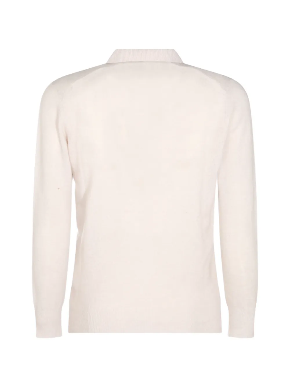 Altea spread-collar knitted sweater Beige