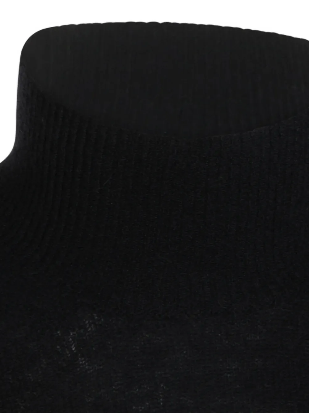 Altea roll-neck knitted sweater Zwart
