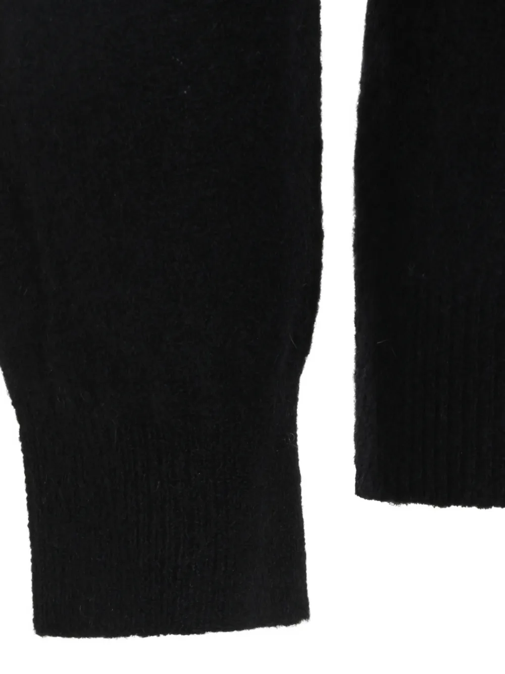 Altea roll-neck knitted sweater Zwart