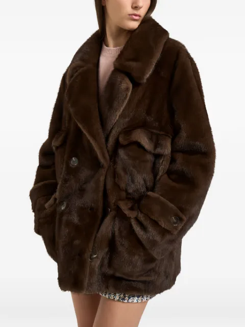 S.W.O.R.D 6.6.44 double-breasted flap-pocket coat