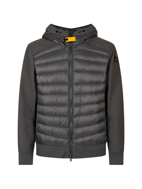 Parajumpers quilted panelled hooded jacket