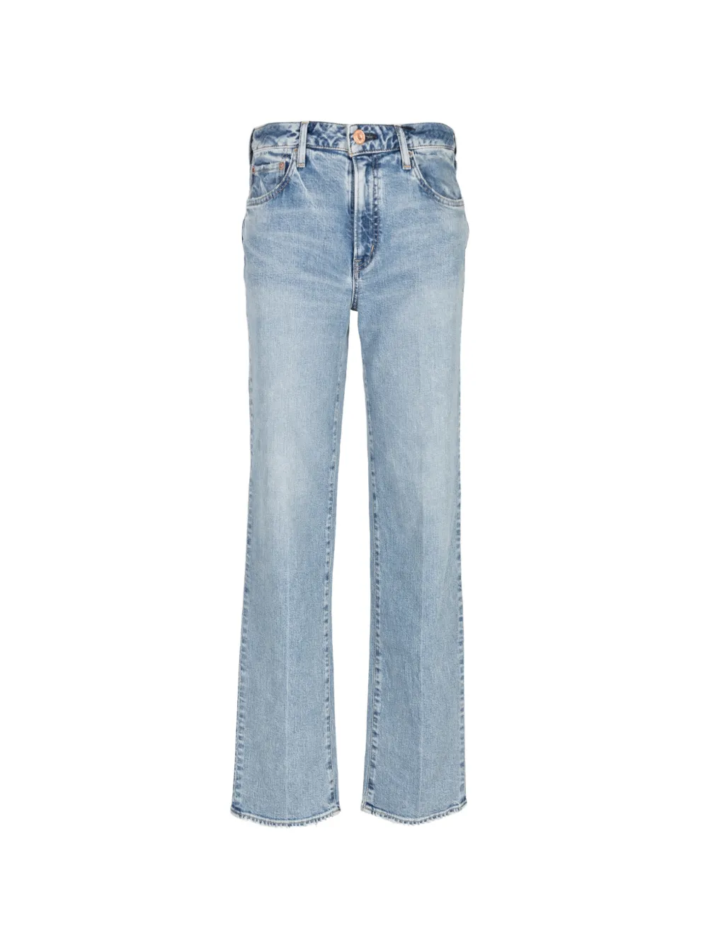 Moussy Vintage Kingston straight-leg jeans - Blu