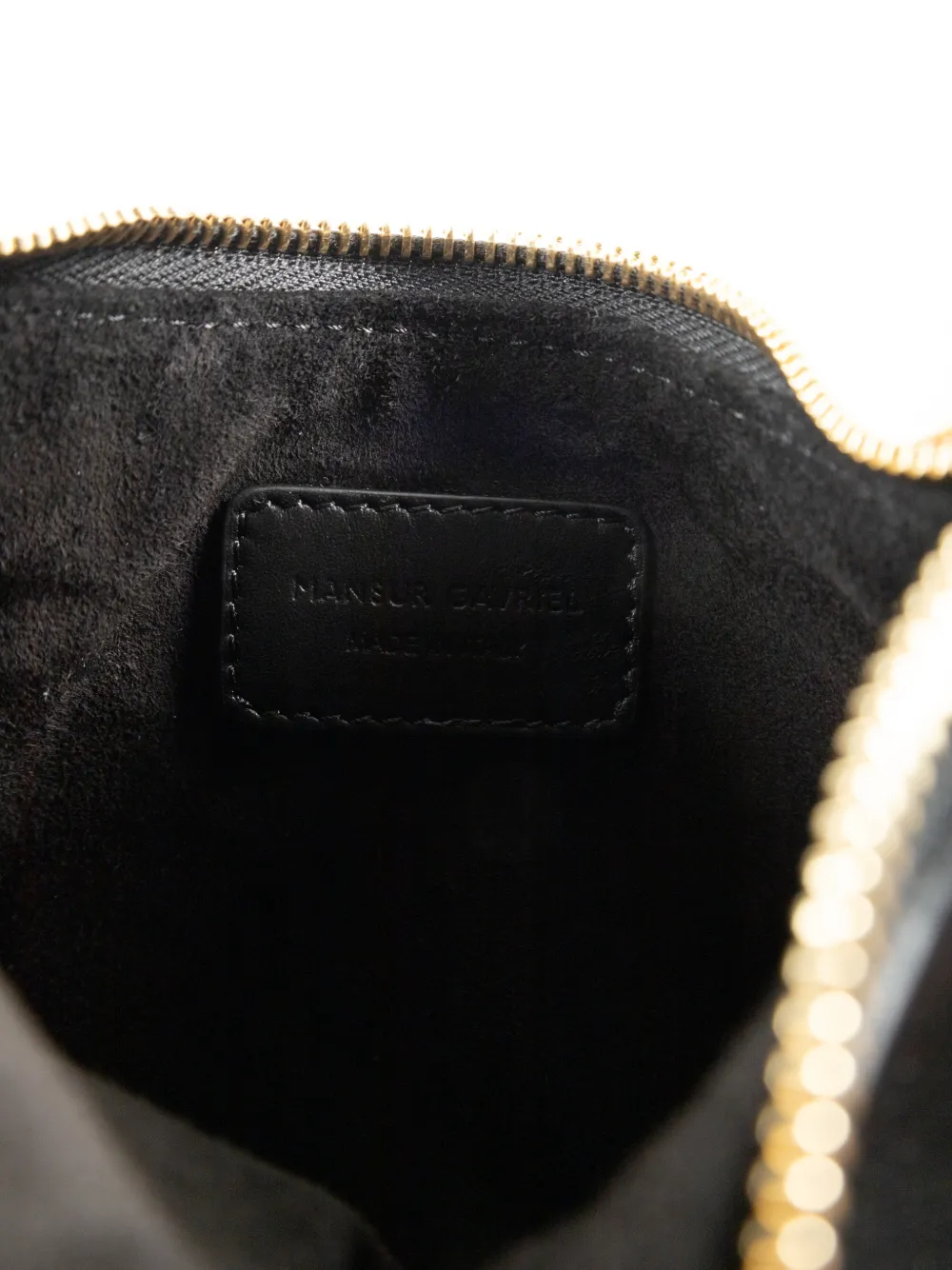 Mansur Gavriel Kleine Gnocchi schoudertas Zwart