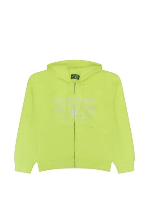Denim Tears hoodie zippé à logo imprimé ADG