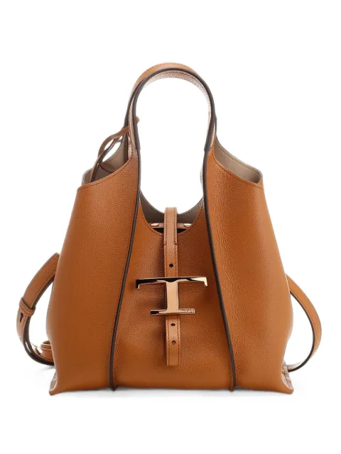 Tod's T-Timeless shopping bag in leather mini