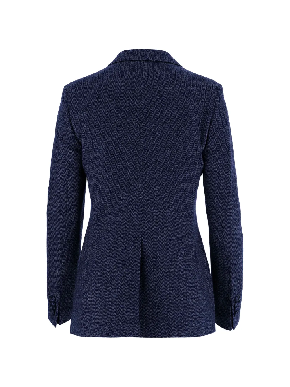 Tagliatore herringbone-pattern blazer Blauw