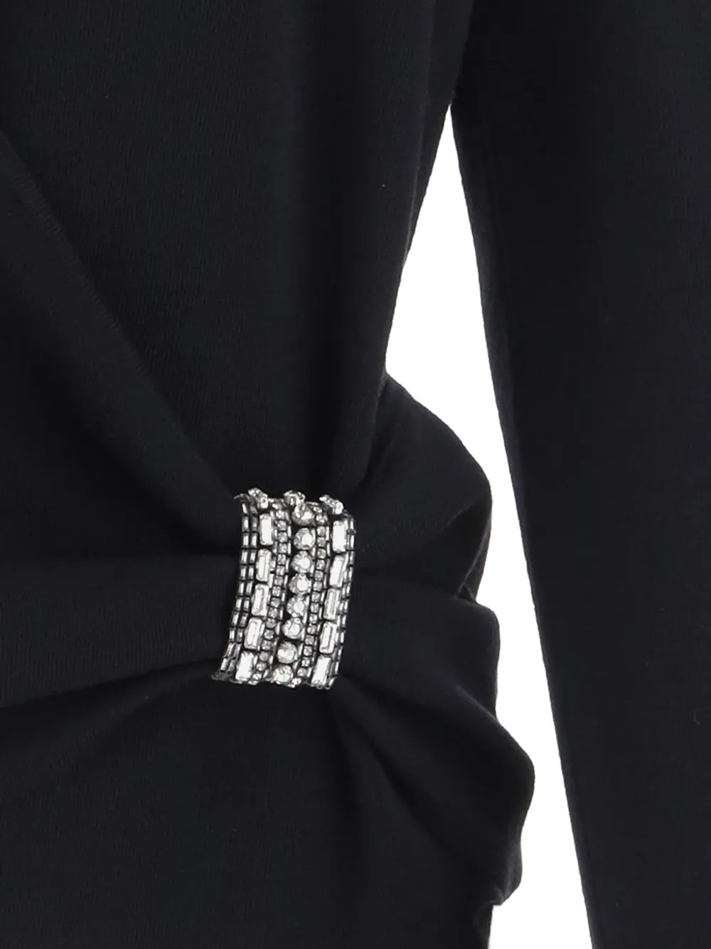 Valentino Garavani jewel-embellished sweater Zwart